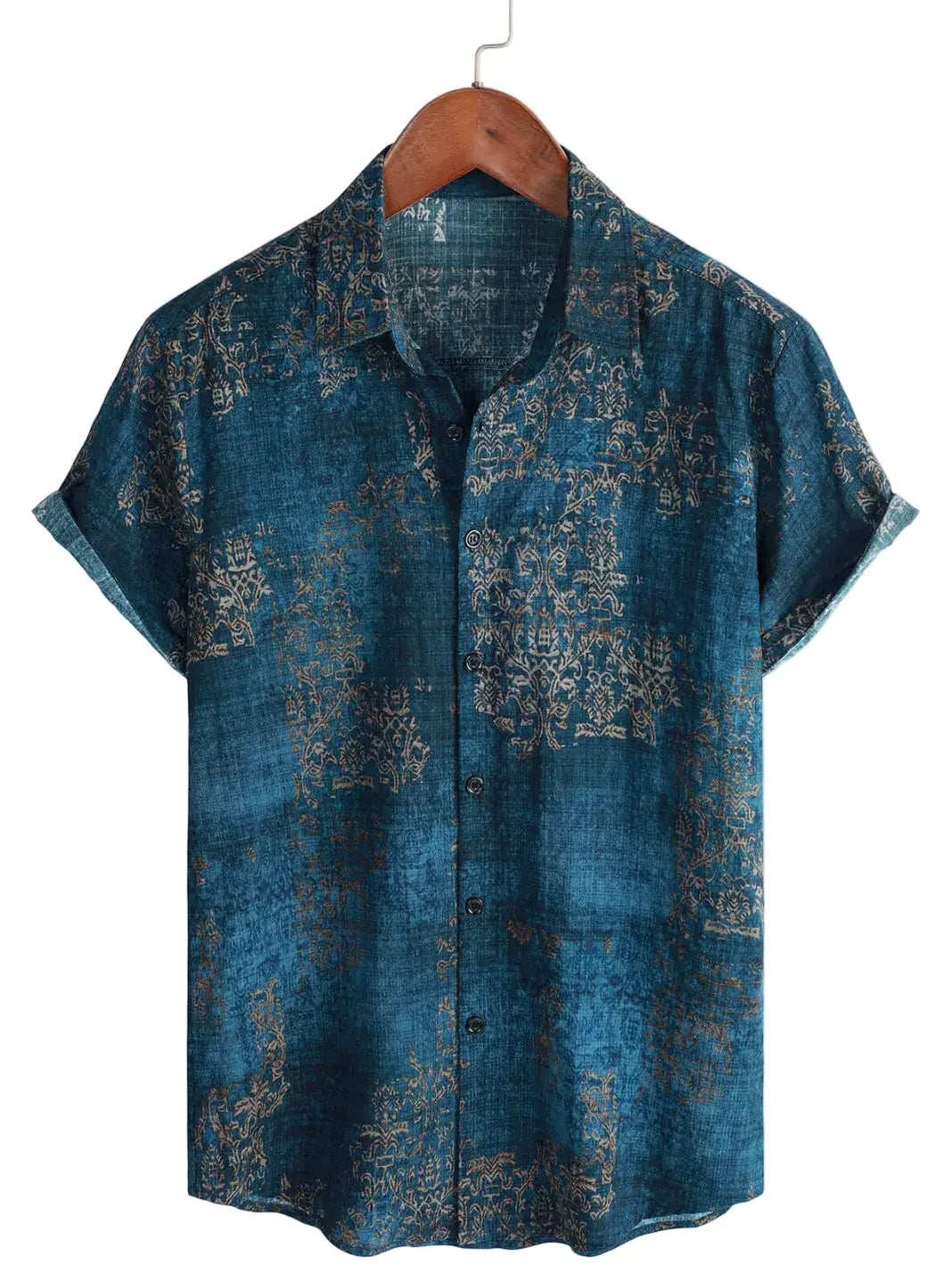 Chill Blue shirt - Dan Flashes - S - Dan Flashes Chill Blue Shirt